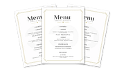 menu de jeremy